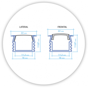 Perfil de aluminio Mod. 10 (10)